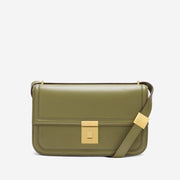DeMellier The Paris Crossbody light olive smooth