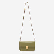 DeMellier The Paris Crossbody light olive smooth