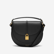 DeMellier The Siena Saddle black small grain
