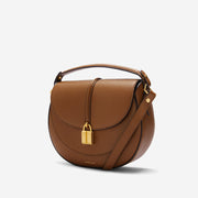 DeMellier The Siena Saddle tan small grain