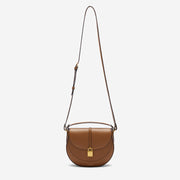 DeMellier The Siena Saddle tan small grain