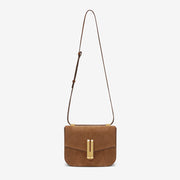 DeMellier The Vancouver deep tan suede & tan smooth