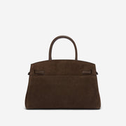 DeMellier The Midi Hudson mocha suede & mocha smooth