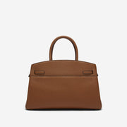 DeMellier The Midi Hudson tan small grain