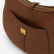 DeMellier The Siena Hobo tan small grain