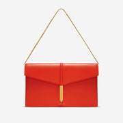 DeMellier The Tokyo Clutch poppy red smooth