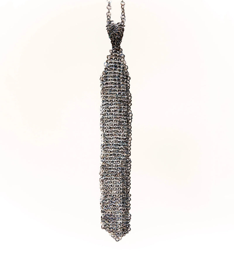 Sword Chainmail Armour Tie