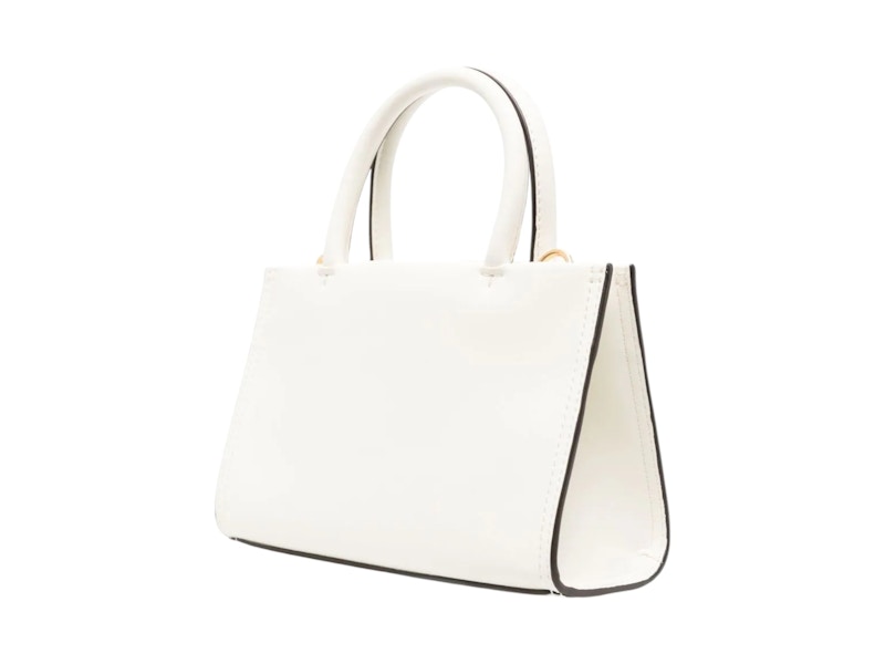Tory Burch Ella Bio Mini Tote White