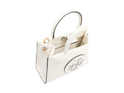 Tory Burch Ella Bio Mini Tote White