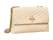 Tory Burch Kira Chevron Convertible Shoulder Bag New Cream