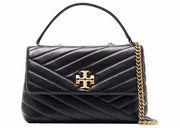 Tory Burch Kira Chevron Small Convertible Shoulder Bag Black