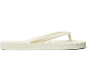 Tory Burch Kira Flip Flops Ivory White (Women's)