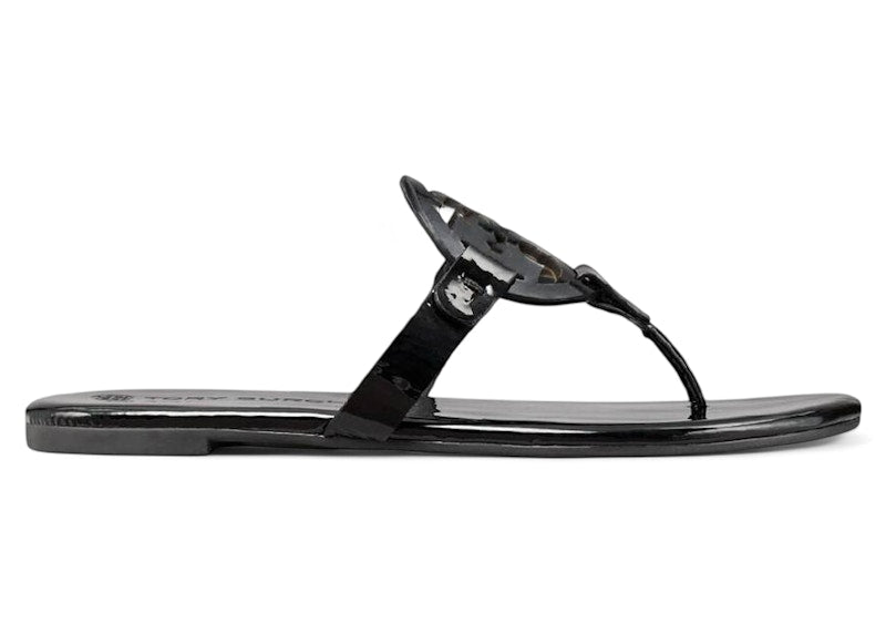 Tory Burch Miller Soft Sandals Perfect Black (Women's)