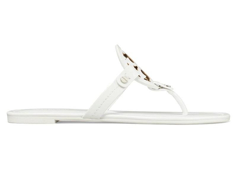 Tory Burch Miller Thong Sandals Optic White (Women's)