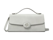 Tory Burch Mini Robinson Spazzolato Crossbody Stone