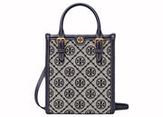 Tory Burch T Monogram Mini Tote Navy