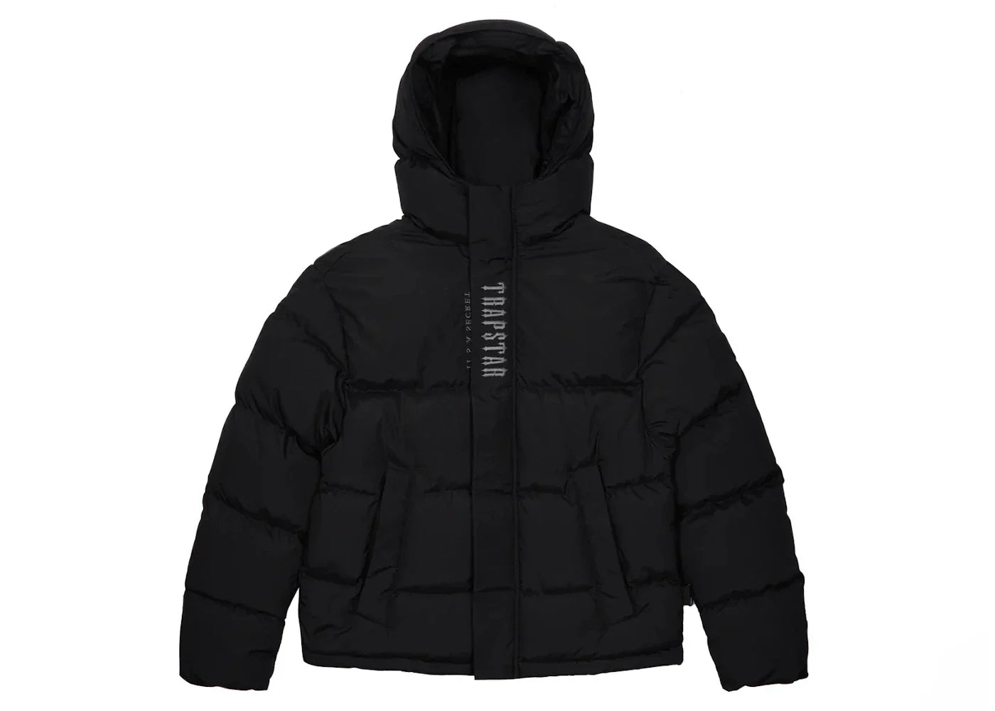 Trapstar Decoded 2.0 Hooded Puffer Jacket Black