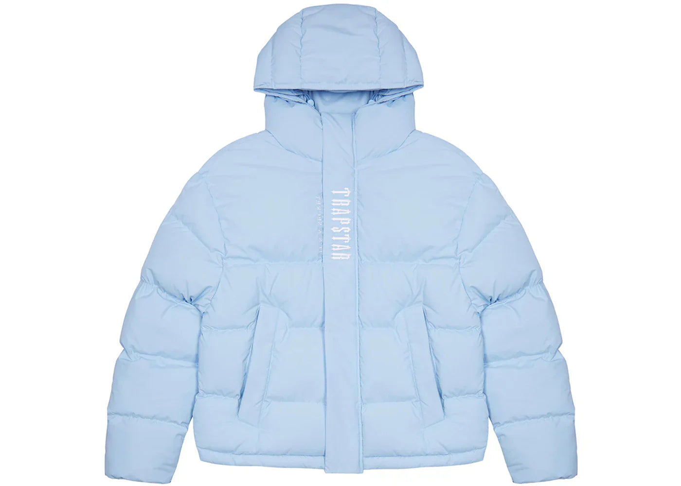 Trapstar Decoded Hooded Puffer 2.0 Ice Blue