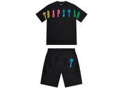 Trapstar Irongate Arch 2.0 Shorts Set Black/Candy