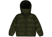 Trapstar Irongate Detachable Hooded Puffer Jacket Olive
