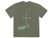 Travis Scott Jordan Cactus Jack Highest T-Shirt Olive