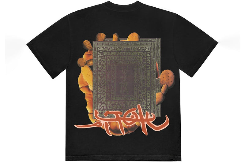Travis Scott Utopia Manuscript T-Shirt Black