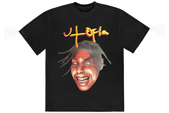 Travis Scott Utopia II T-Shirt Black