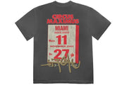 Travis Scott Utopia Is In Miami Circus Maximus T-Shirt Black