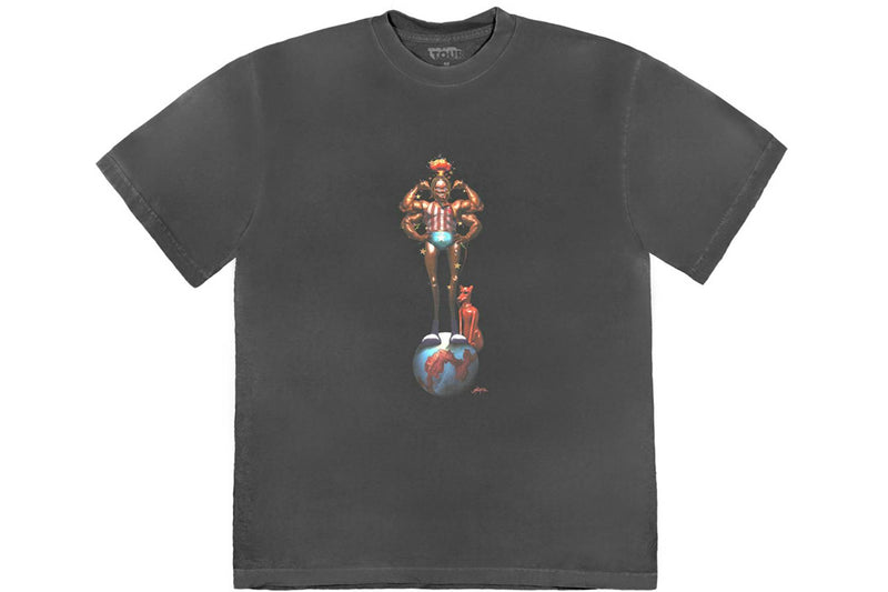 Travis Scott Utopia Is In Miami Circus Maximus T-Shirt Black