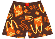 Travis Scott x Mcdonald'S Cactus Jack Breakfast Boxers Brown