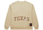 Travis Scott x Mitchell & Ness Texas Longhorns Pullover Sweatshirt Tan