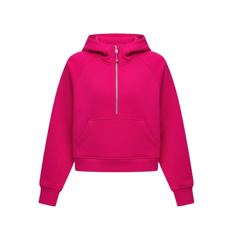 Lululemon Scuba Oversized Half-Zip Hoodie Passionate