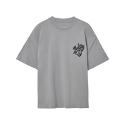 Orlando Logo Print Oversized T-Shirt (March Grey)