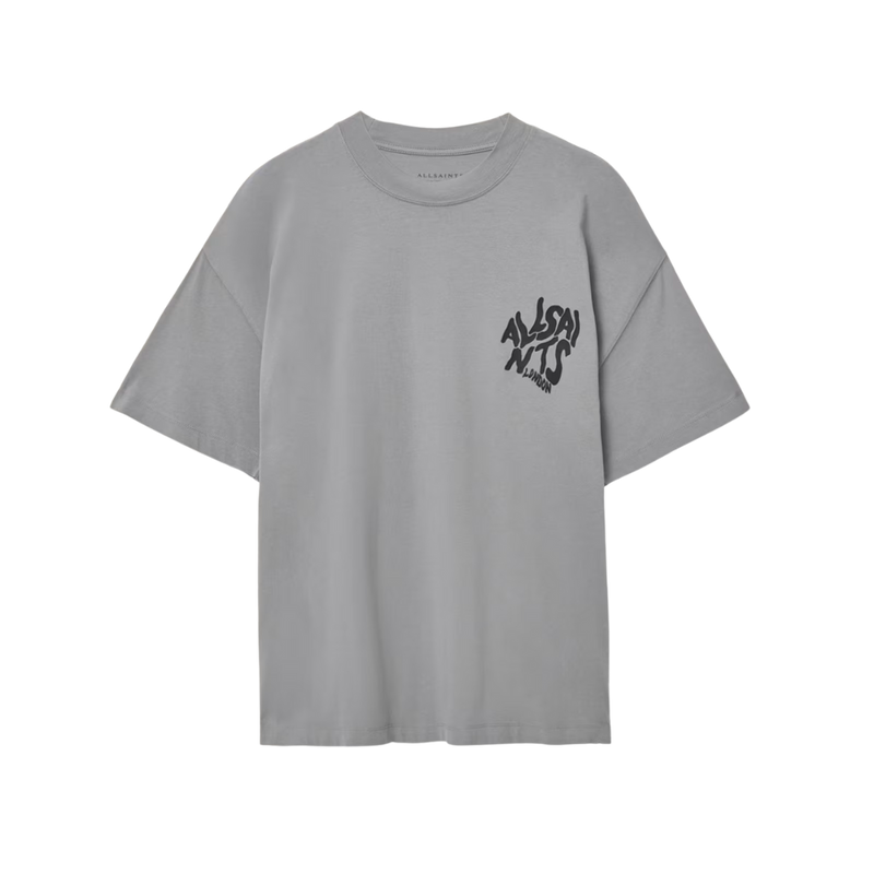 Orlando Logo Print Oversized T-Shirt (March Grey)