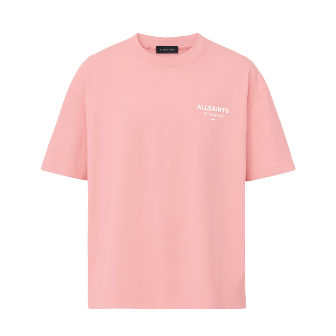 Underground Oversized Crew-Neck T-Shirt (amara-pink)