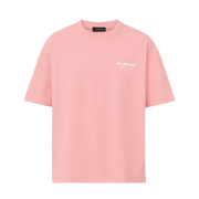 Underground Oversized Crew-Neck T-Shirt (amara-pink)