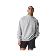Alo Accolade 1/4 Zip Pullover Athletic Heather Grey