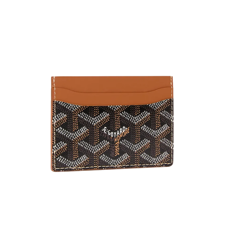 Goyard Saint-Sulpice Card Wallet (Black & Tan)