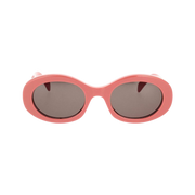 CELINE Oval Sunglasses Shiny Pink/Smoke
