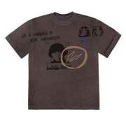 Travis Scott Cactus Jack For Fragment Hiroshi T-Shirt Brown Pepper