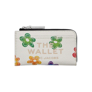 Marc Jacobs Marc Jacobs The Wild Daisy Top Zip Multi Wallet White Multi White Multi