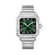 Cartier Santos de Cartier Green Dial Watch WSSA0061