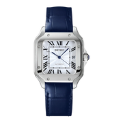Seiko mod Santeiko White Blue Leather