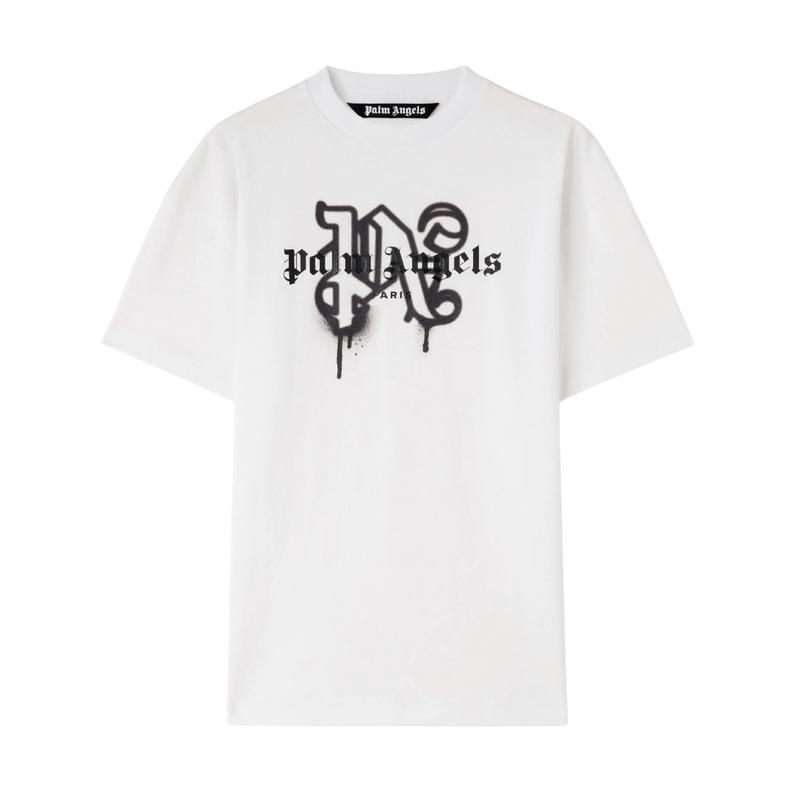Paris Monogram Spray T-Shirt White [Sourcex Exclusive]