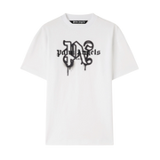 Paris Monogram Spray T-Shirt White [Sourcex Exclusive]
