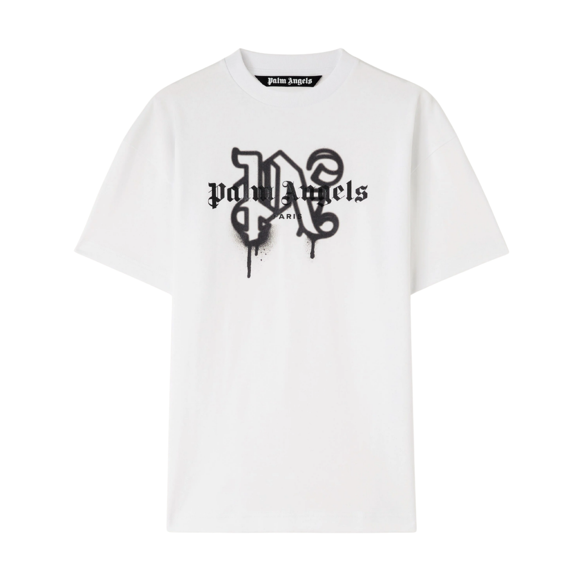 Paris Monogram Spray T-Shirt White [Sourcex Exclusive]