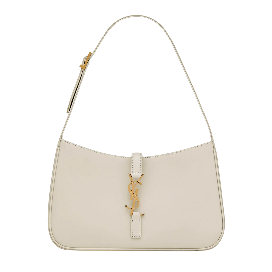 Saint Laurent Le 5 À 7 Hobo Bag Crema Soft