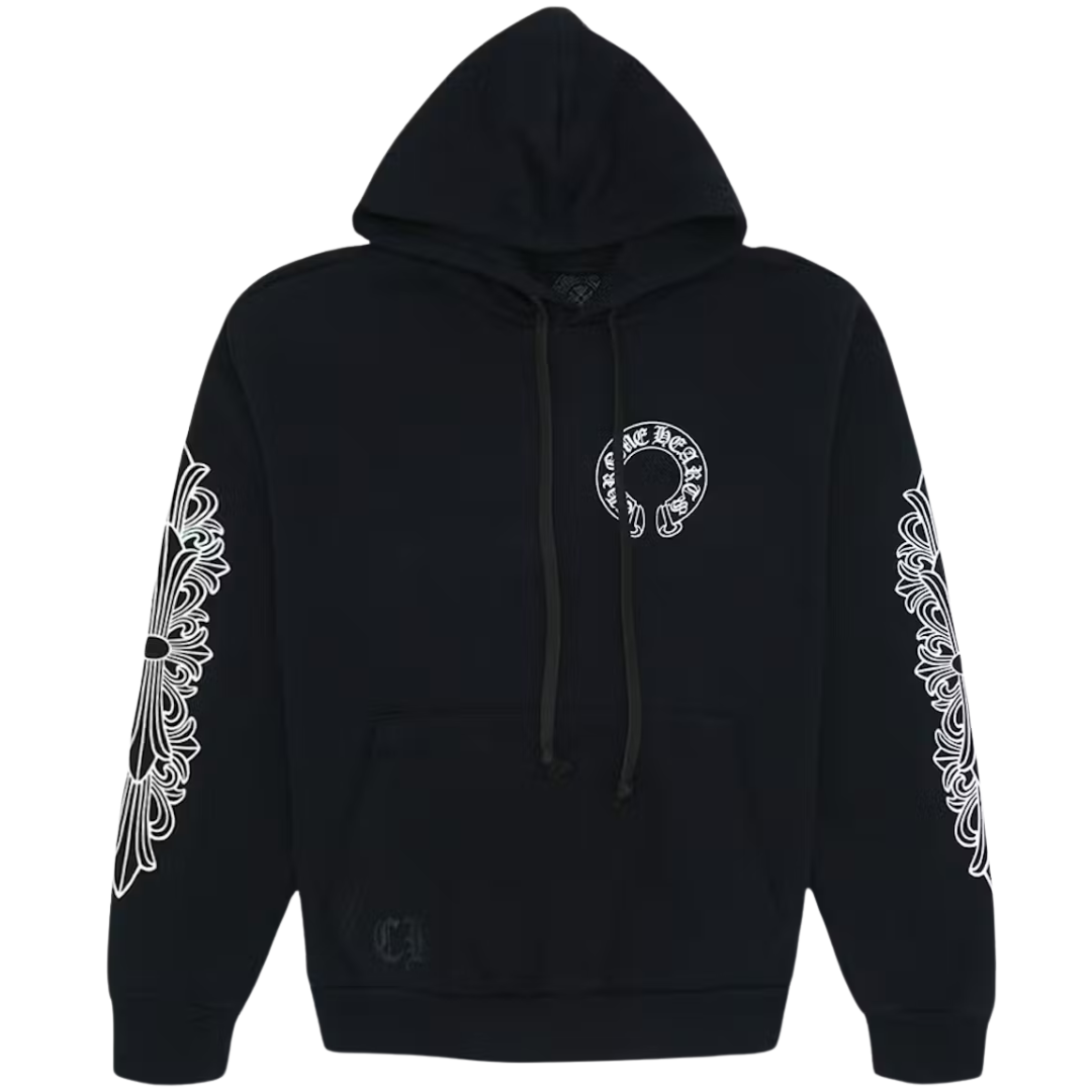 Chrome Hearts Horseshoe Hoodie Black