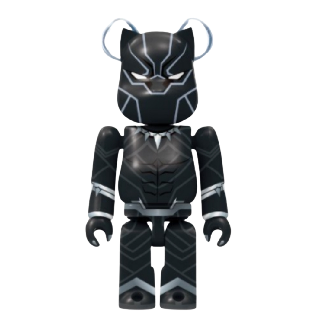 Bearbrick Happy Marvel Ichibankuji 2021 Black Panther 100%