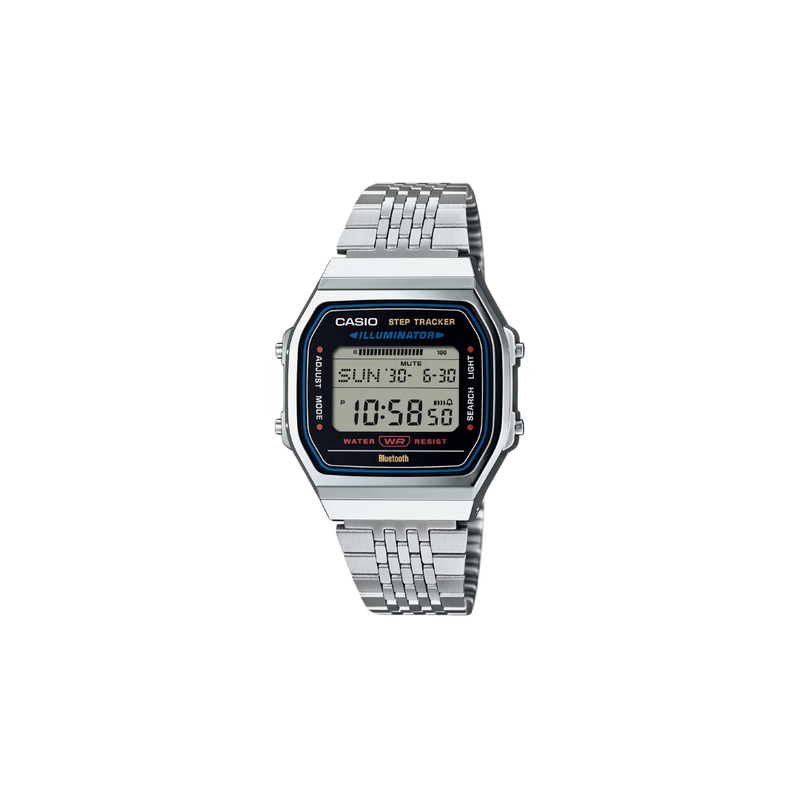 Casio Vintage ABL-100WE-1ADF Bluetooth Black Dial Digital Watch Retro Style with Modern Smart Features